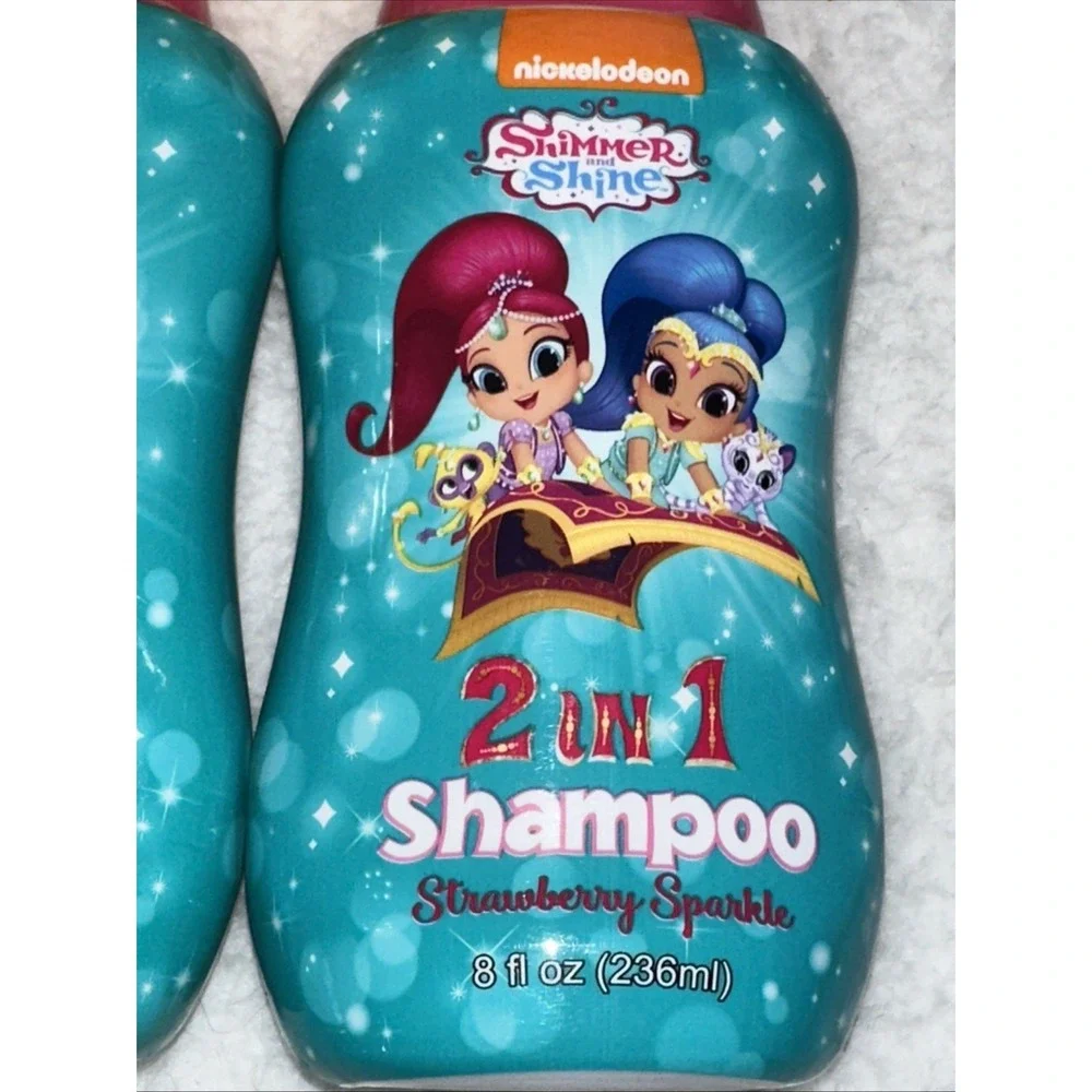 Nickelodeon Shimmer and Shine 2-in-1 Shampoo Strawberry Sparkle 8oz 2pk